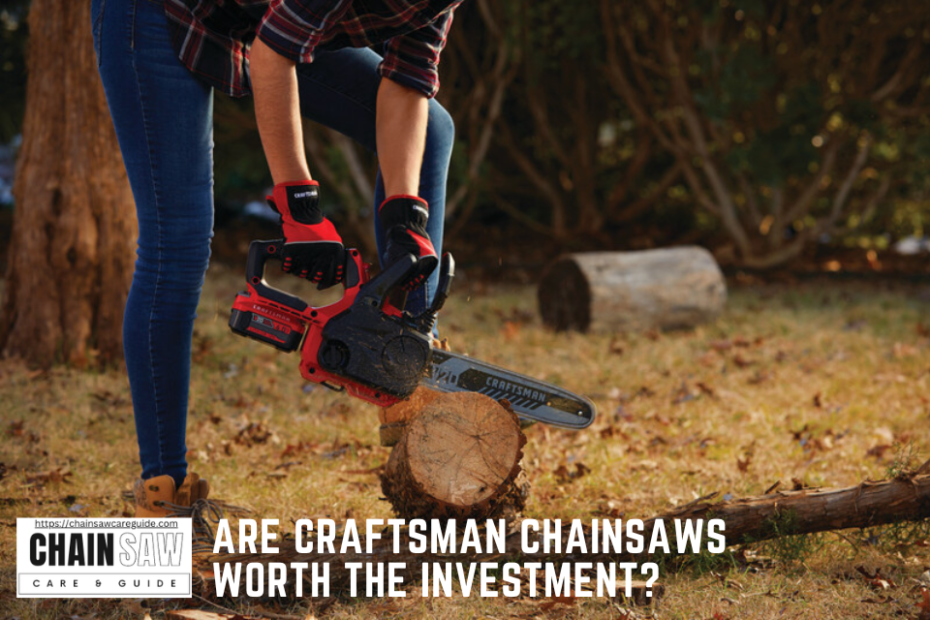 Are Craftsman Chainsaws Worth the Investment